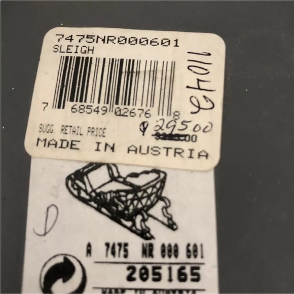 Swarovski Austria SLEIGH PRESENTS CHRISTMAS TREE - Picture 7 of 9